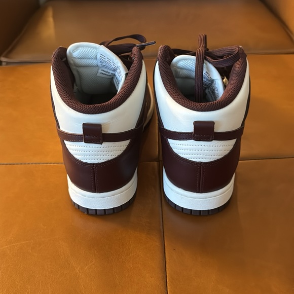 Nike Dunk High Burgundy Crush Sneakers - Picture 8 of 9